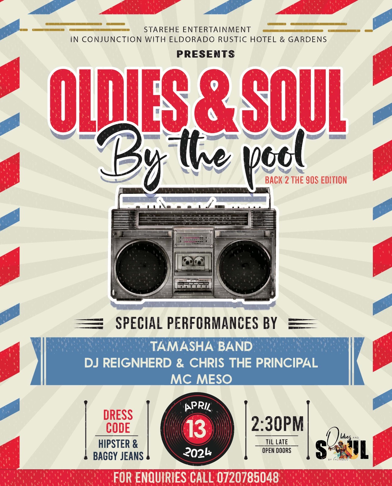 3rd Edition of Oldies & Soul By the Pool - Ticket Baze