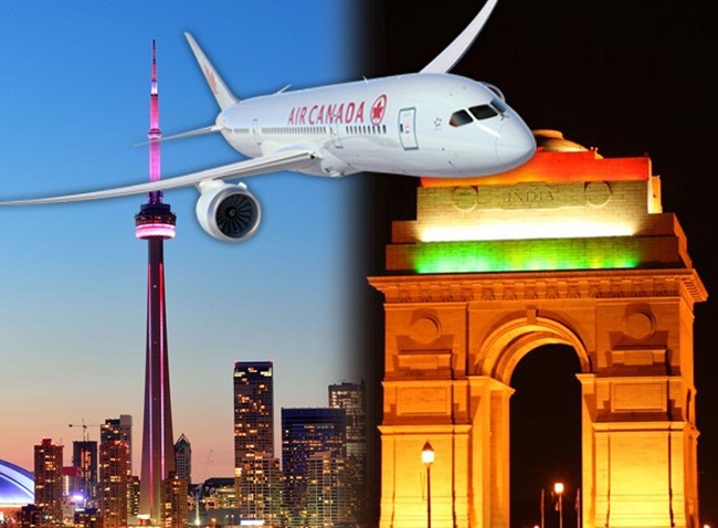 cheap flight tickets canada to india