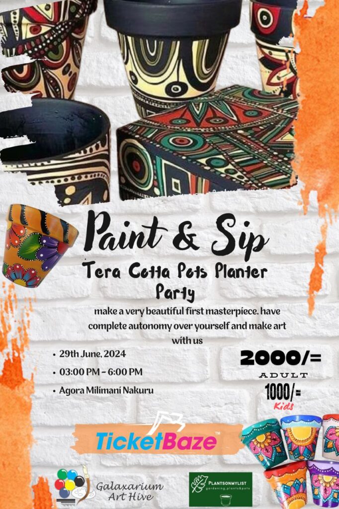 Paint & Sip - Terra Cotta Pots Planter Party