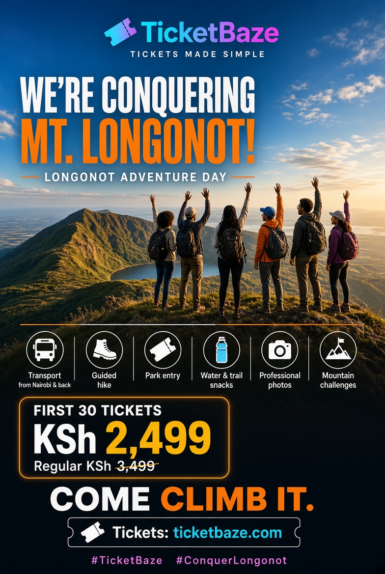 CONQUER LONGONOT | One Mountain. One Crew. One Epic Day.